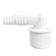 Переходник 40 мм для сливного шланга 20х23х40, угол  90*