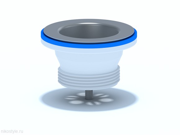 Выпуск с нержавеющей сеткой