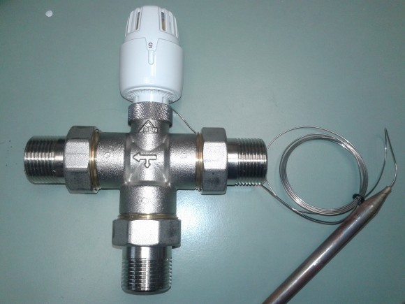 Трёхходовой зонный клапан RBM с патрубками Трёхходовой зонный клапан RBM с патрубками