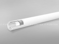 Труба ППР PN25 армированная стекловолокном для горячей воды и отопления Faser SDR6 Fusitek Труба ППР PN25 армированная стекловолокном для горячей воды и отопления Faser SDR6 Fusitek