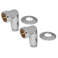 Угол для полотенцесушителя 1" - 1/2" FM (комплект 2 шт.) Угол для полотенцесушителя 1" - 1/2" FM (комплект 2 шт.)