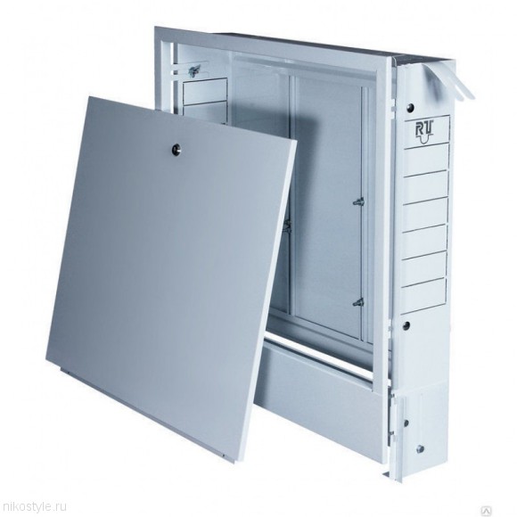 Шкаф коллекторный для радиаторного отопления и системы «Теплый пол»