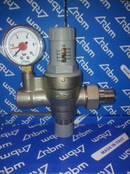 Авт. подпиточный клапан RBM с калибровочной рукояткой 1/2" Авт. подпиточный клапан RBM с калибровочной рукояткой 1/2"