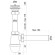 Сифон АНИ 1 1/2" (C0104) в/н с прямой трубой 40 мм Сифон АНИ 1 1/2" (C0104) в/н с прямой трубой 40 мм