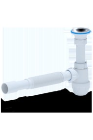 Сифон Ани 1 1/4"* 40 с гибкой трубой 40*40/50  Сифон Ани 1 1/4"* 40 с гибкой трубой 40*40/50