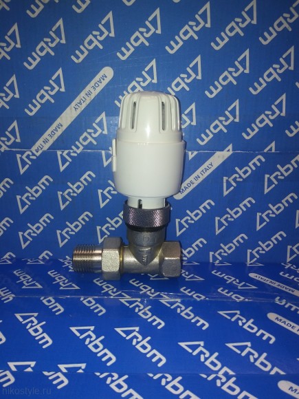 Термостатический клапан RBM с термостатической головкой RBM