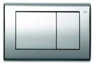Панель TECE planus, с 2 клавишами смыва, хром глянцевый  Панель TECE planus, с 2 клавишами смыва, хром глянцевый
