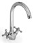 Смеситель для кухни Mix&Fix SOFFRON 7405-02 двуручный