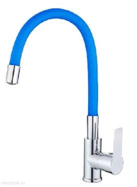 Смеситель комбинированный силиконовый с гибким изливом 