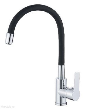 Смеситель комбинированный силиконовый с гибким изливом 