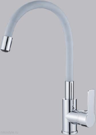 Смеситель комбинированный силиконовый с гибким изливом 