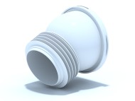 Труба фановая 110*22 короткая Труба фановая 110*22 короткая