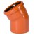 Отвод для наружной канализации 30° Ostendorf 
