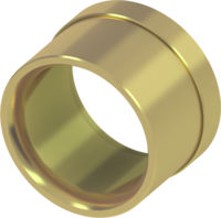 Пресс-втулка для универсальной металлополимерной трубы, Латунь, PE-Xc/Al/PE   Пресс-втулка для универсальной металлополимерной трубы, Латунь, PE-Xc/Al/PE