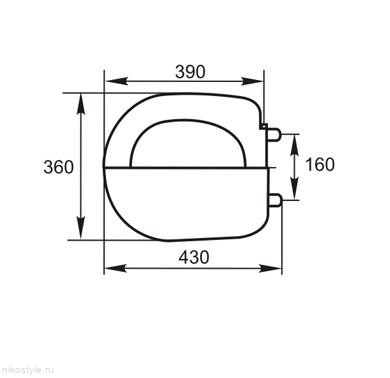 Сиденье для унитаза УКЛАД СУ.63.07.80 белое