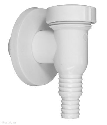 Сифон для подключения слива бытовой техники с обратным клапаном и отражателем Сифон для подключения слива бытовой техники с обратным клапаном и отражателем