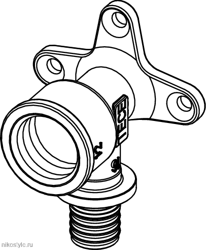Уголок с настенным креплением ТЕСЕ